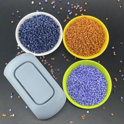TPU Granule สําหรับการฉีดพิมพ์ เสริมด้วยเส้นใยกระจก ความแข็งแรง ป้องกันไฟและ UV Stabilizer สําหรับรองเท้าและอื่น ๆ