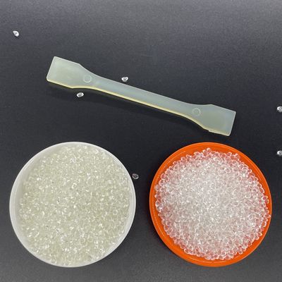 ความโปร่งใสสูง, การขึ้นรูปที่รวดเร็ว, ความยืดหยุ่นดี, ความเหนียวดีเยี่ยม, เม็ดพลาสติก TPU ฉีดขึ้นรูปหรืออัดขึ้นรูปที่เป็นมิตรต่อสิ่งแวดล้อม, เหมาะสำหรับของเล่นสัตว์เลี้ยง, เชือกกระโดด, สายไฟ