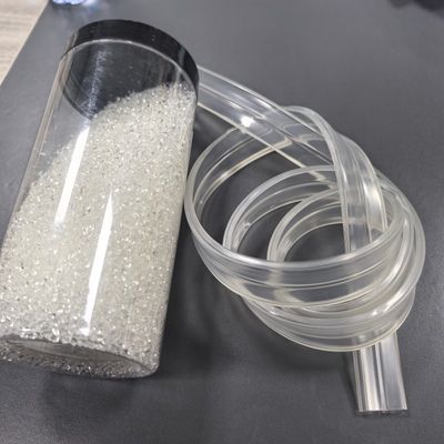 วัสดุป้องกันรังสียูวี ระดับป้องกันรังสียูวี 4 TPU วัตถุดิบสำหรับสายเคเบิลโปร่งใส เคสป้องกัน จุดไฟ LED