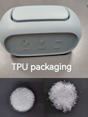วัสดุแพร่ TPU ใช้อย่างแพร่หลายในตารางเท้าและเครื่องปั่นและอุปกรณ์การแพทย์และบรรจุภัณฑ์และอิเล็กทรอนิกส์ด้วยการลดตัวดี, ความทนทานการสวมที่ดีและความแข็งแรงที่ดี
