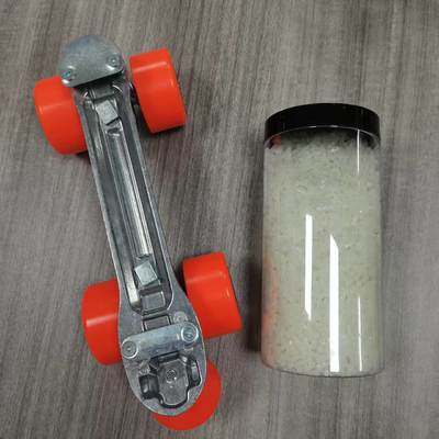 วัสดุแพร่ TPU โพลีเอเทอร์ สําหรับท่อท่อวงล้อ caster