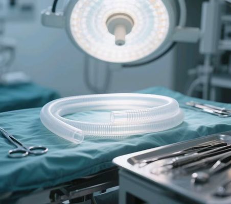 การฉีดฉีด Extrusion TPU ผ่านโปร่งใสสูง วัสดุแพร่ TPU ความแข็งแรงดี 5-6 มม ความโปร่งใส