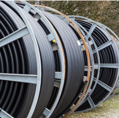 TPU แอนติสแตติก ความแข็ง 90A 64D ทรัพย์สมบัติต้านสแตติกระยะยาวที่มั่นคง